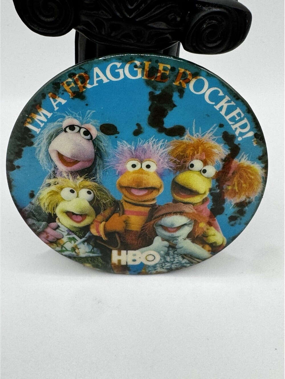 I’m A Fraggle Rocker Vintage Pin Back - HBO